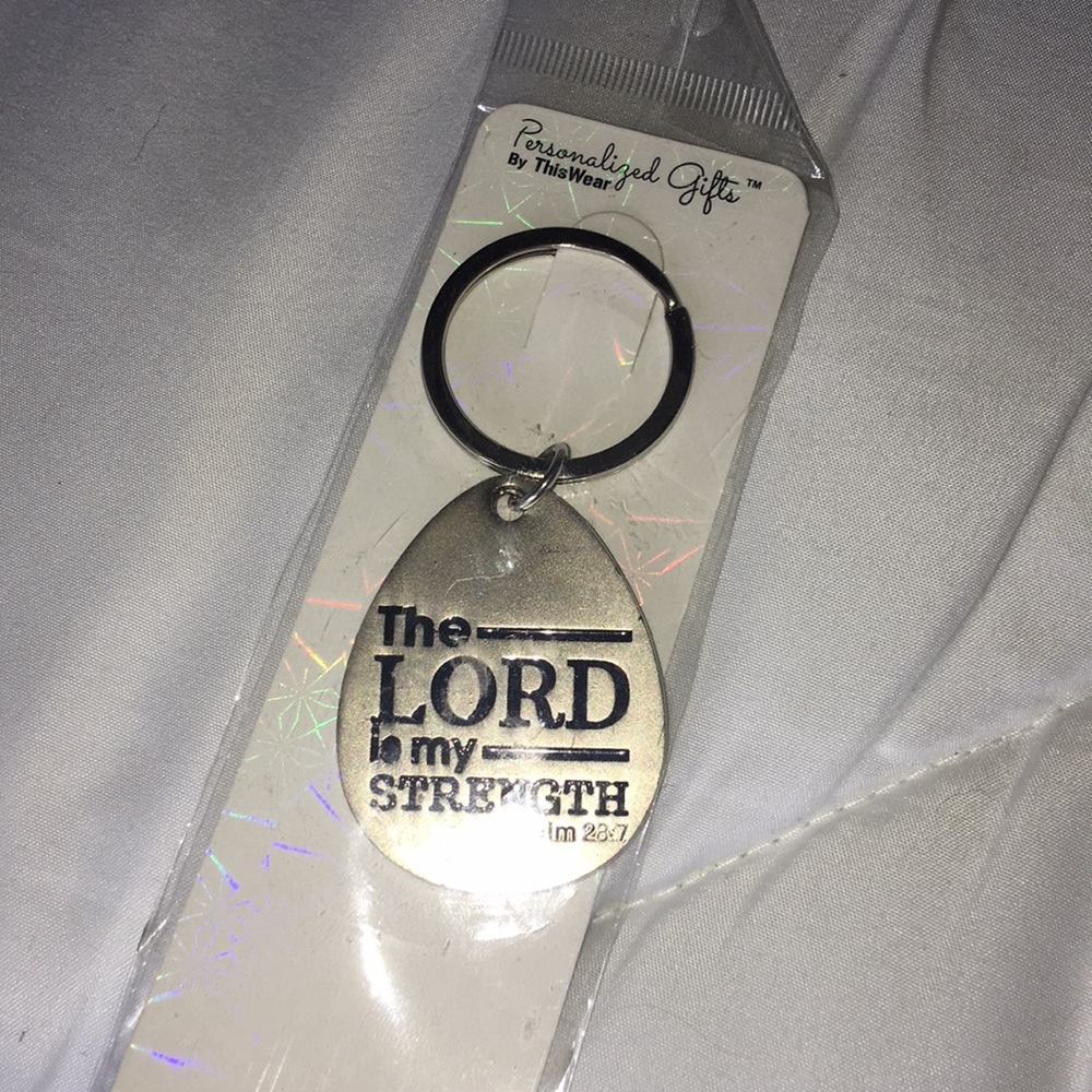 Biblical Keychain(free if added to bundle of 3+)